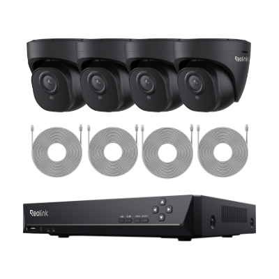 Reolink Kit Supraveghere Complet 4K UHD Inteligent pentru Casa si Afacere