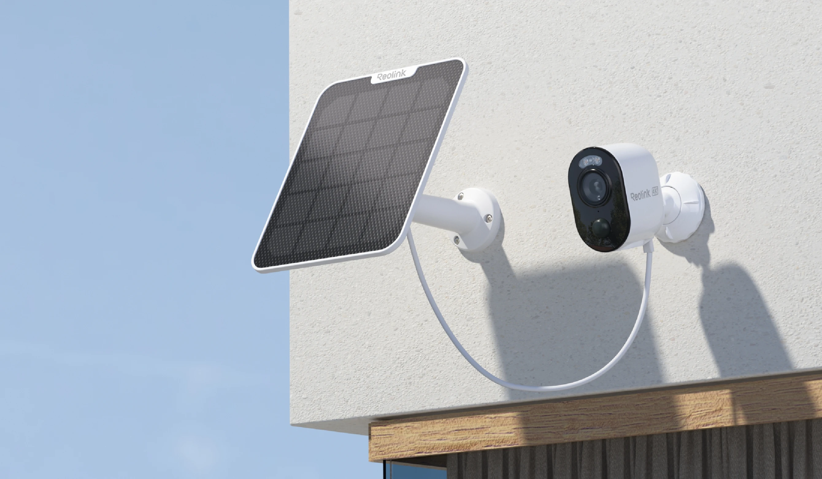 Reolink Argus 3 Ultra Camera 4K Solar Baterie WiFi Color Night Vision