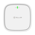 Tellur Smart Senzor Gaz WiFi DC12V Detectie Scurgeri Alerta Instant Alb