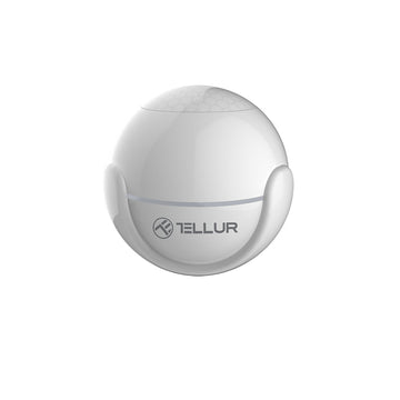 Tellur Smart Senzor Miscare WiFi PIR Detectie Prezenta Alb