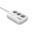 Tellur Smart WiFi Extension Cord, 3 sockets, PD30W, QC18W, 2xUSB 2.4A, 2500W, 10A, 2m
