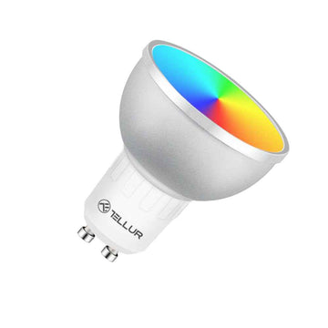 Tellur Smart Bec WiFi LED GU10 5W RGB Lumina Alba Calda Reglabil