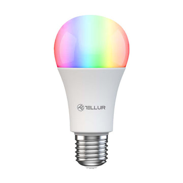 Tellur Smart Bec WiFi LED E27 10W RGB Lumina Alba Calda Reglabil